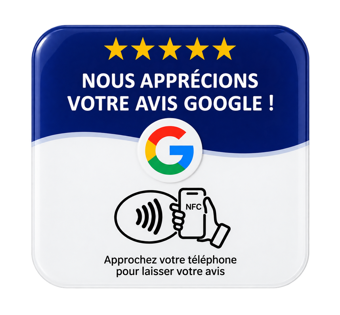 Carte NFC Google